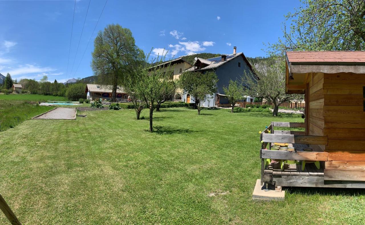 L'Escale En Ubaye Bed & Breakfast Saint-Pons  Exterior foto