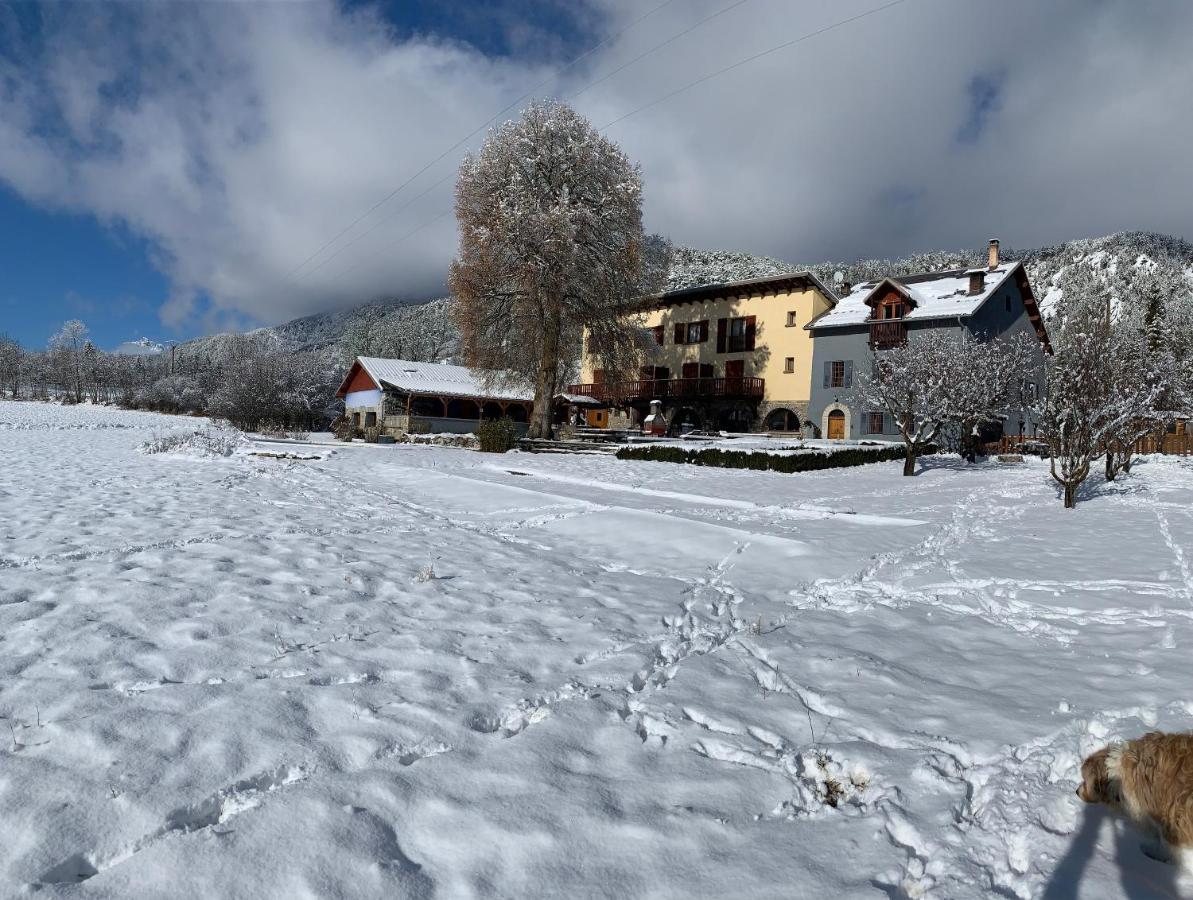 L'Escale En Ubaye Bed & Breakfast Saint-Pons  Exterior foto