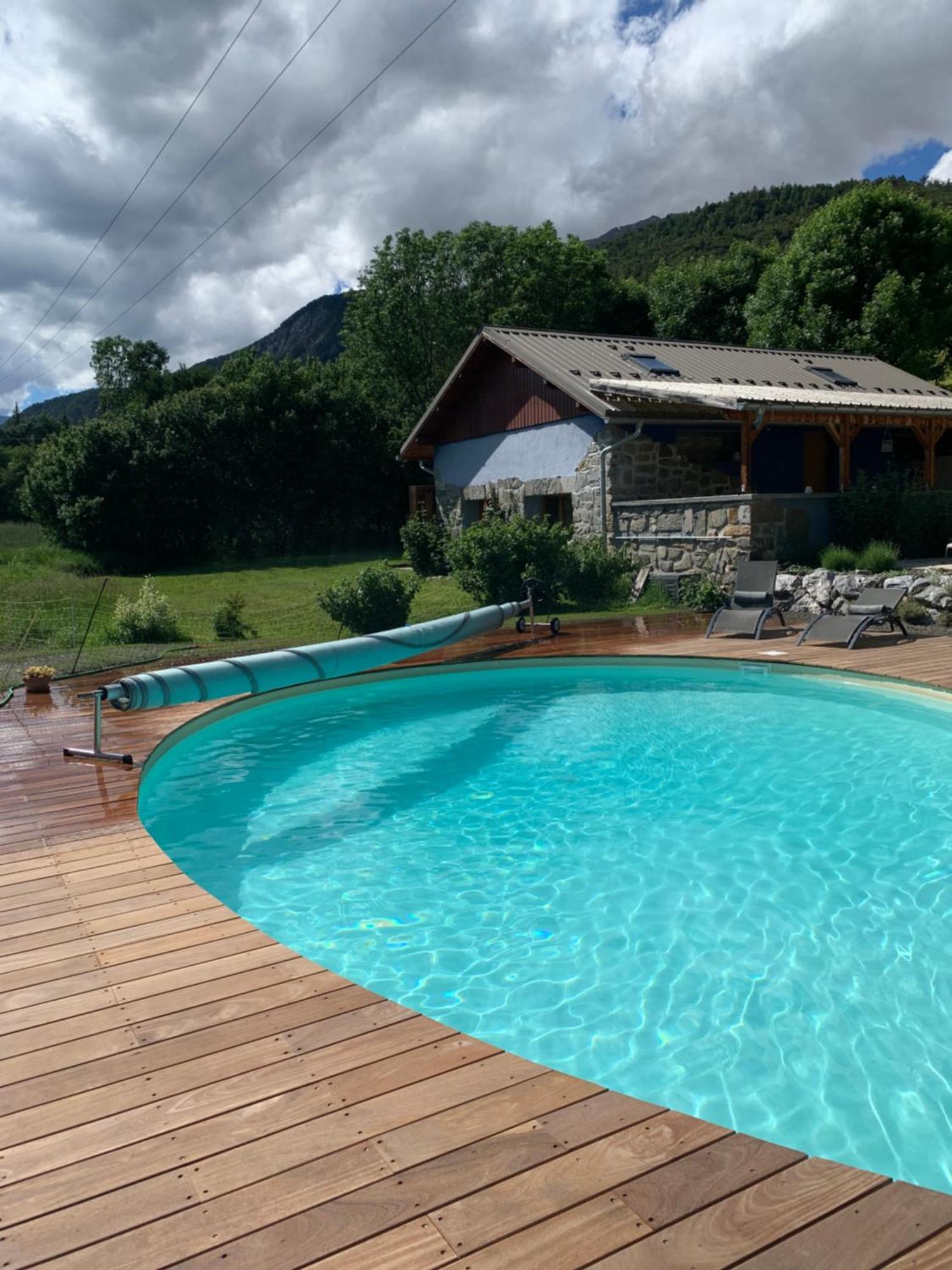 L'Escale En Ubaye Bed & Breakfast Saint-Pons  Exterior foto