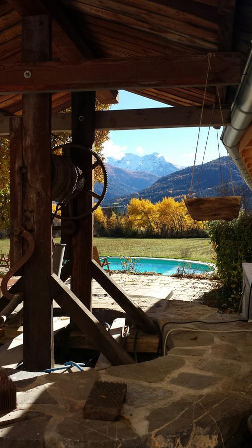 L'Escale En Ubaye Bed & Breakfast Saint-Pons  Exterior foto