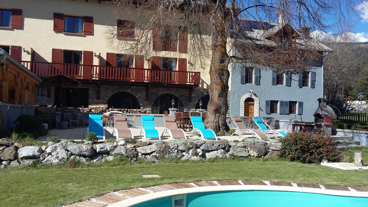 L'Escale En Ubaye Bed & Breakfast Saint-Pons  Exterior foto