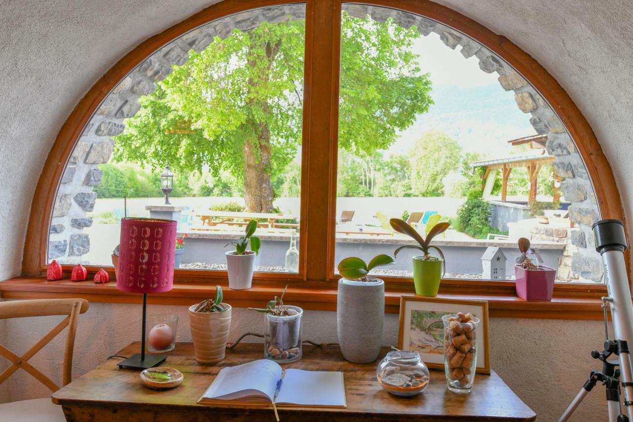 L'Escale En Ubaye Bed & Breakfast Saint-Pons  Exterior foto